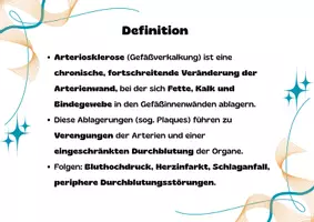 Vorschau - Arbeitsblätter - Ernährungsbedingte und -mitbedingte Erkrankungen Arteriosklerose - Seite 2