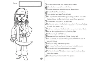 Vorschau - Arbeitsblätter - Halloween Logical-Heft: Das Rätsel der grünen Haare - Seite 3