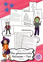 Vorschau - Arbeitsblätter - Halloween Logical-Heft: Das geheimnisvolle Halloween Fest - Deckblatt