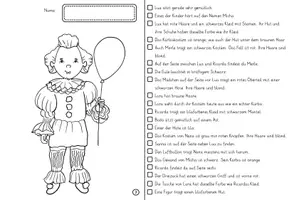 Vorschau - Arbeitsblätter - Halloween Logical-Heft: Das Geheimnis des lilafarbenen Hutes - Seite 3