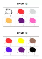 Vista previa - Juegos / Gamificación - Bingo de los colores en francés - página 1