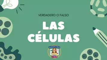 Vista previa - Refuerzo / NEE / Materiales de apoyo - trivias de la célula - v o f y ¿quién soy? - página 1