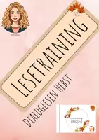 Vorschau - Arbeitsblätter - Lesetraining Dialoglesen Herbst - Deckblatt