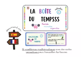 Aperçu - Apprentissages en autonomie - La Boîte du Temps (FR + ES). - Page 1