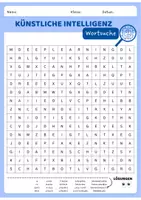 Vorschau - Arbeitsblätter - Materialpaket: Wortsuch-Rätsel für Themen der Informatik Sek I - Seite 1