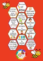 Vista previa - Decoración del aula - @palomitaseducativas_ Normas del aula - Portada