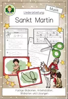 Vorschau - Arbeitsblätter - Paket: Martinslieder erarbeiten (Klasse 1-4) - Seite 2