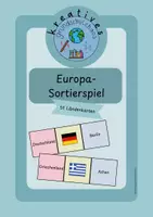 Vorschau - Spiele - Europa Sortier- und Merkspiel 🇪🇺 - Deckblatt