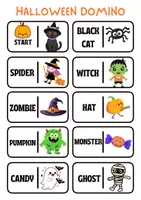 anteprima - Materiale interattivo - HALLOWEEN DOMINO - Pagina di copertina