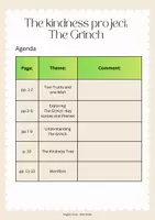 Vorschau - Arbeitsblätter - The Kindness Project: The Grinch - Seite 1