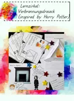 Vorschau - Stundenentwürfe - Lernzirkel: Verbrennungsdreieck (inspired by Harry Potter®) - Deckblatt