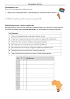 Vorschau - Stationenlernen - Materialpaket - South Africa - Seite 1