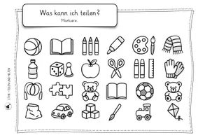 Vorschau - Unterrichtsreihen - Ethik - Teilen und Helfen - Werteerziehung - Seite 3