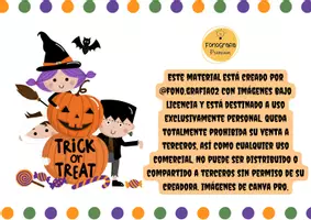 Vista previa - Tarjetas / Manipulativos - Pack de Halloween: comprensión - página 2