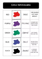 Vorschau - Spiele - Englisch A1 Farben: 2 Spiele: Merkspiel und Verbotene Wort - Seite 3
