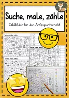 Vorschau - Arbeitsblätter - Wimmelbilder_Suchen,malen,zählen - Deckblatt