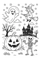 Vorschau - Arbeitsblätter - My Halloween Plans - Seite 3