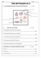 Vorschau - Arbeitsblätter - Mitwachsendes Materialpaket, 1. Lernjahr Französisch - Seite 1