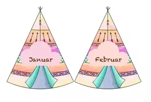 Vorschau - Poster - Geburtstagskalender Geburtstagswürfel Boho - Seite 3