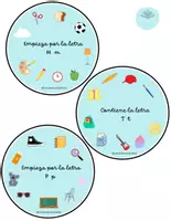 Vista previa - Refuerzo / NEE / Materiales de apoyo - Conciencia fonológica y silábica - página 1