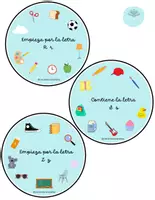 Vista previa - Refuerzo / NEE / Materiales de apoyo - Conciencia fonológica y silábica - página 2