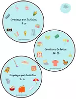 Vista previa - Refuerzo / NEE / Materiales de apoyo - Conciencia fonológica y silábica - página 3
