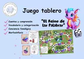 Vista previa - Unidades / Secuencias / Situaciones de Aprendizaje - Tablero "El reino de las palabras" - Portada
