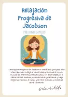 Vista previa - Decoración del aula - Relajacion progresiva: el juego de apretar y soltar - Portada