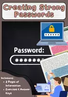 Vorschau - Arbeitsblätter - Internet Safety Materialapket: Digital Citizenship, Online Security & Cybermobbing - Seite 1