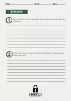 Vorschau - Arbeitsblätter - Creating Strong Passwords – Online Safety & Protection - Seite 3