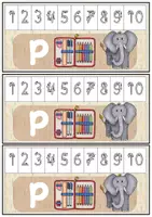 Vorschau - Poster - Mäppchenparkplatz und Tischspicker, Klassentier Elefant - Seite 3