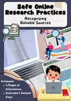 Vorschau - Arbeitsblätter - Sicheres Online Recherchieren: Security – Sources – Responsibility - Deckblatt