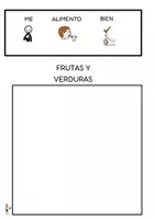 Vista previa - Hojas de trabajo - Ciencias Naturales.Alimentación con pictos. - página 2