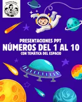 Vista previa - Refuerzo / NEE / Materiales de apoyo - Pack educativo PPT números del 1 al 10 - Portada