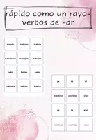 Vorschau - Spiele - rápido como un rayo - verbos en ar - Deckblatt