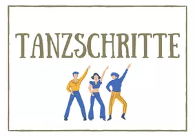 Vorschau - Stationenlernen - Tanzschritte zum Selbstlernen mit Grafiken - Seite 1