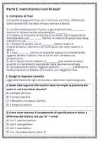 anteprima - Esercizi - Confrontare la costruzione delle frasi latine con quella dell’italiano per riconoscere somiglianze e differenze - Pagina 1