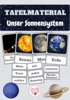Vorschau - Bildkarten - Sonnensystem - Deckblatt