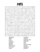 Vorschau - Spiele - Suchsel Länder, "paesi" | Italienisch, italiano - Seite 2