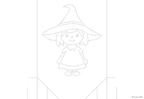 Vorschau - Mal- und Bastelvorlagen - Halloween-Lichttüten prickeln, Windlichter - Seite 2