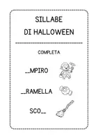 anteprima - Esercizi - Sillabe di Halloween - Pagina 2