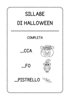 anteprima - Esercizi - Sillabe di Halloween - Pagina 3