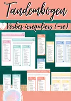 Vorschau - Arbeitsblätter - Tandembögen: À deux, c'est mieux! (lire, écrire, dire, mettre, prendre) - Deckblatt