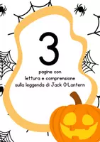 anteprima - Esercizi - La leggenda di Jack O'Lantern - Pagina di copertina