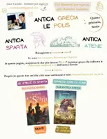 anteprima - Opere didattiche / Libri di testo - Le Polis di Atene e Sparta - da autore per ragazzi Luca Casetta - Pagina di copertina