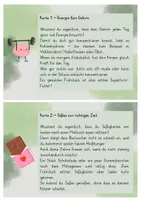Vorschau - Arbeitsblätter - Abschreibkartei - Gesunde Ernährung | Deutsch & Sachunterricht Klasse 3/4 - Seite 2
