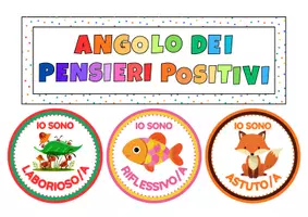 anteprima - Flashcard - Flashcard dei pensieri positivi - Pagina 1