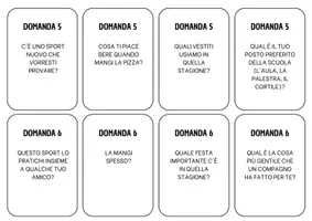 anteprima - Flashcard - Flashcards Conversazione per l'Inclusione✨ - Pagina 3