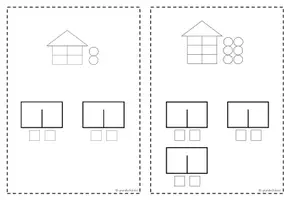 Vorschau - Arbeitsblätter - Hefteinträge Mathe Ziffern und Zahlzerlegung Eduki - Seite 2