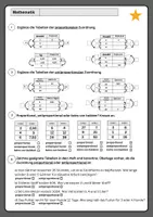 Vorschau - Unterrichtsreihen - Materialpaket - didaktisch fundiertes Material zum Themenbereich Zuordnungen und Prozentrechnung - Seite 1